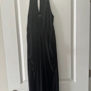 BCBGeneration Women's Sleeveless Midi Dress with Pockets, Size Small